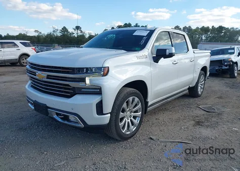 2021 Chevrolet Silverado 1500 4Wd Short Bed High Country из США, поврежденный, VIN 3GCUYHET6MG315852